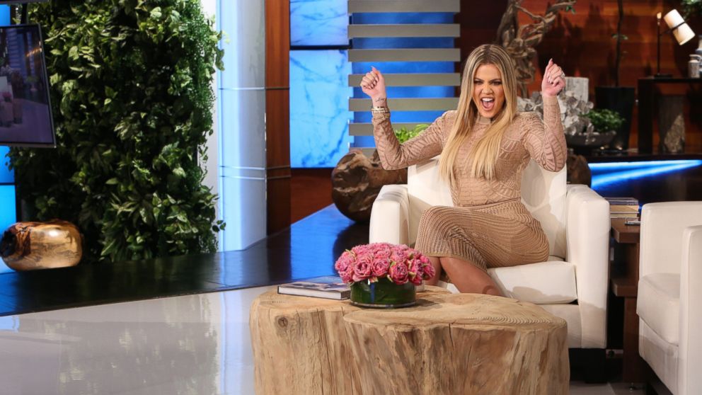 Khloe Kardashian is seen as the special host on "The Ellen DeGeneres Show," June 8, 2016.