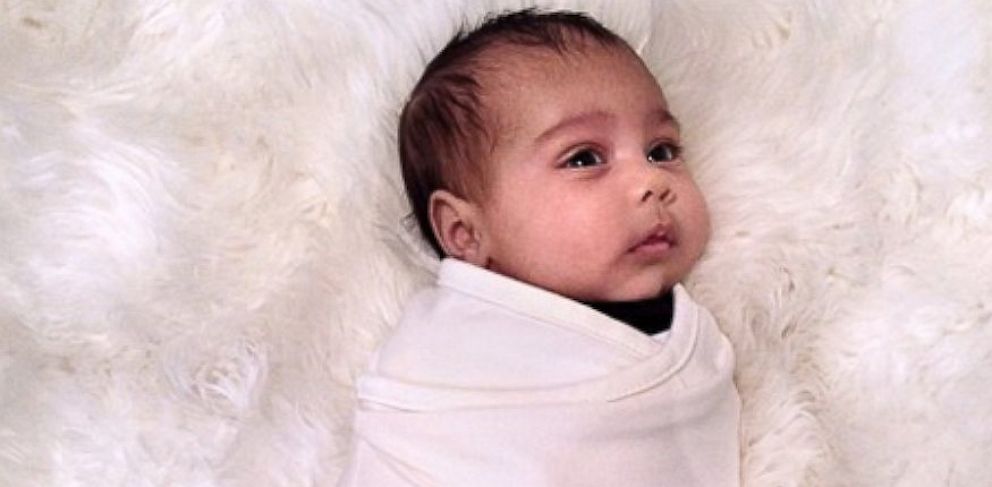 Kim Kardashian Posts Second Photo Of North West Abc News