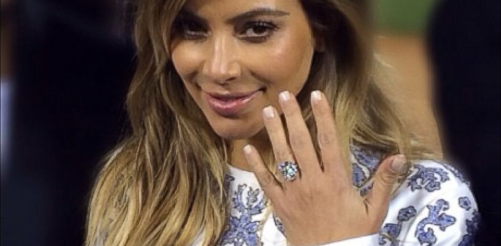 kim kardashian diamond ring