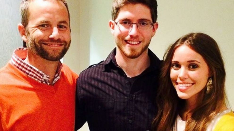 Kirk Cameron poses with Jessa and Ben Duggar in a photo he posted to Facebook, Nov. 3, 2014.