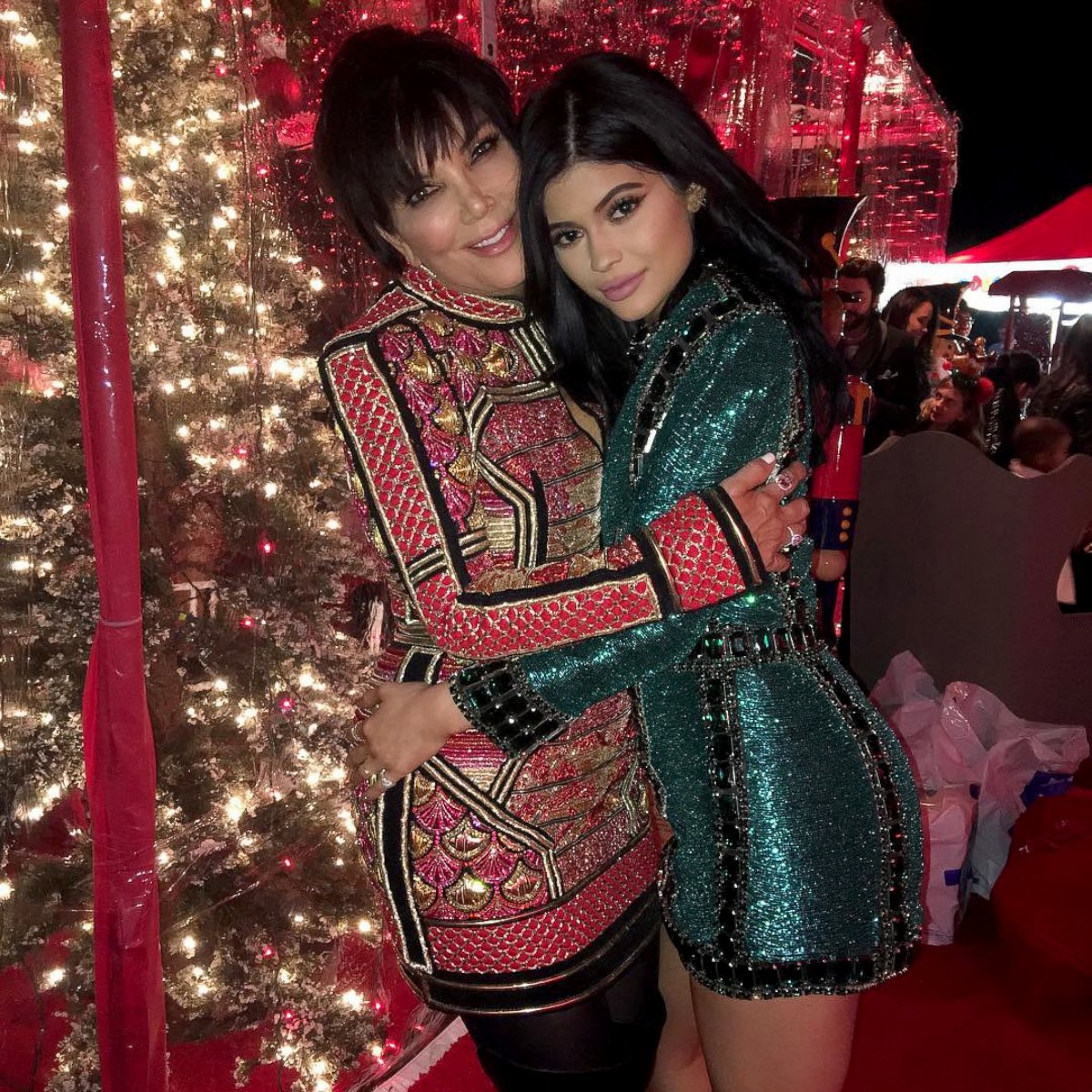 PHOTO: Kylie Jenner shared this image with her mom to her Instagram account, Dec. 24, 2015.
