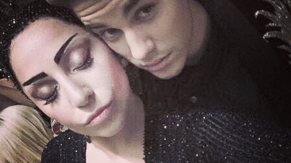 Lady Gaga posted this photo with Justin Bieber to Instagram, May 5, 2015, with the text, "He really has a sweetness to him. He grew up in front of the whole world. I reminded him to not get bothered. Because at the end of the day. He's the boss, and life isn't always Roses. Lots of thorns."