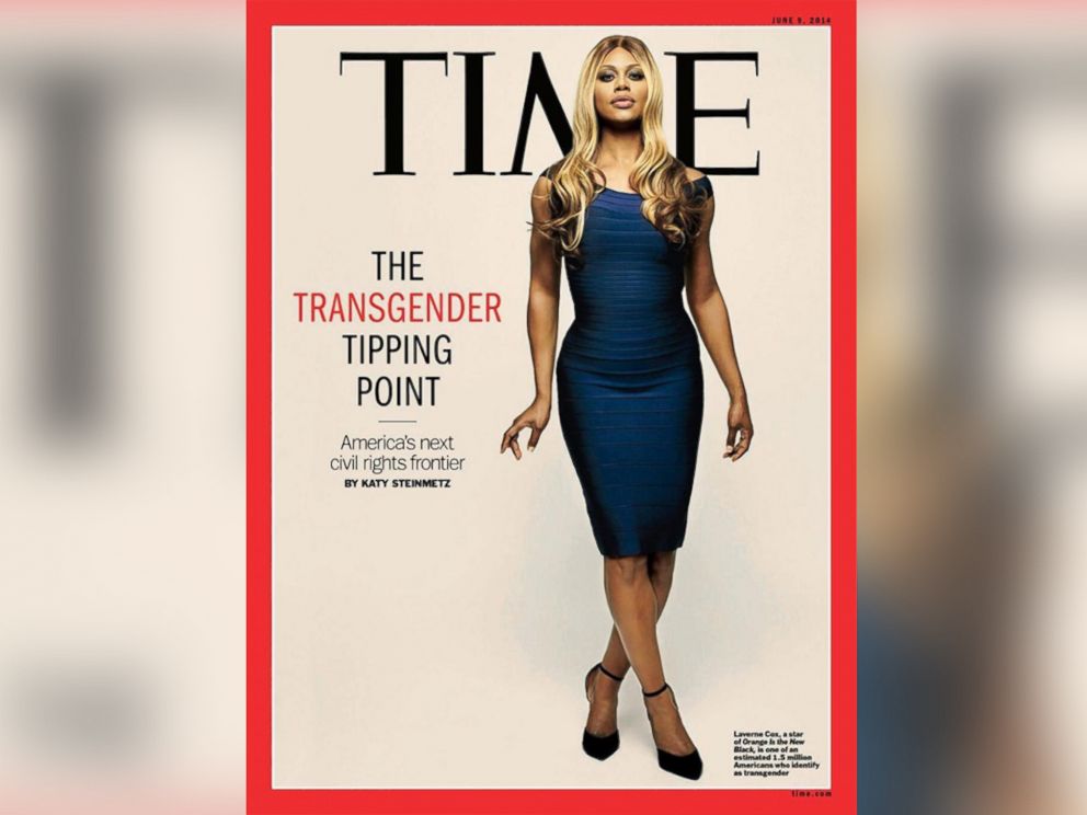 PHOTO: Orange is the New Black' star Laverne Cox made the the cover of Time as the face of 'The Transgender Tipping Point.'