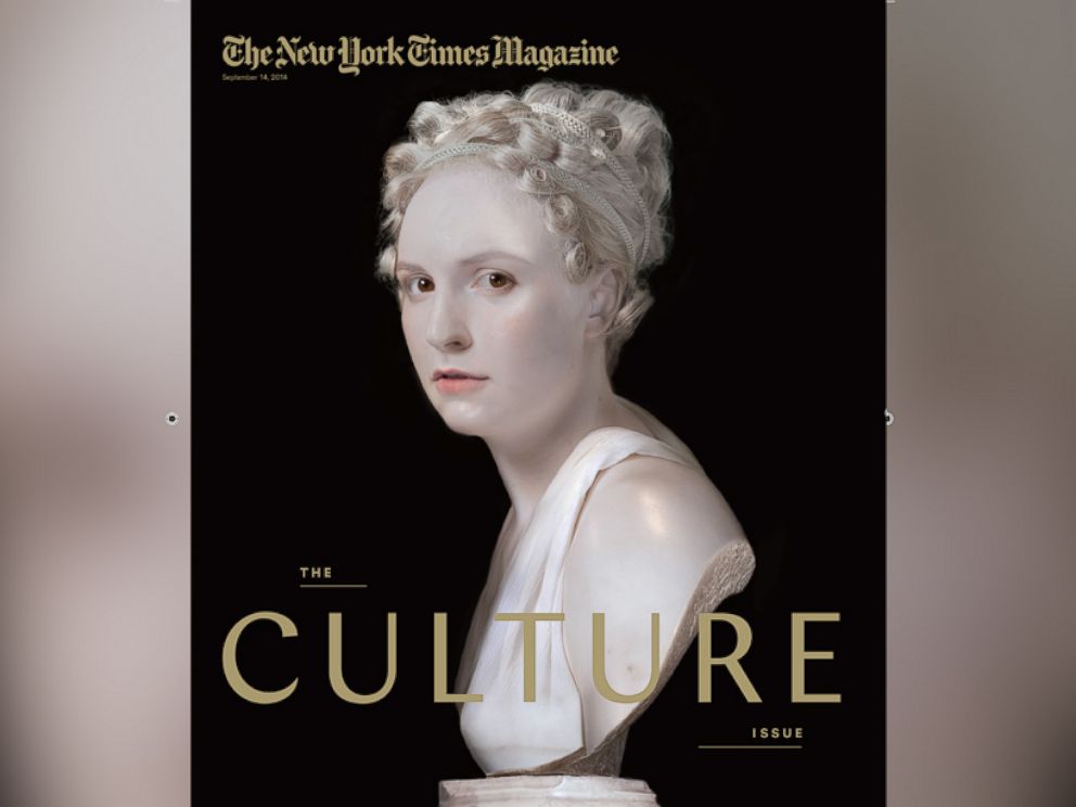 PHOTO: Lena Dunham on New York Times Magazine