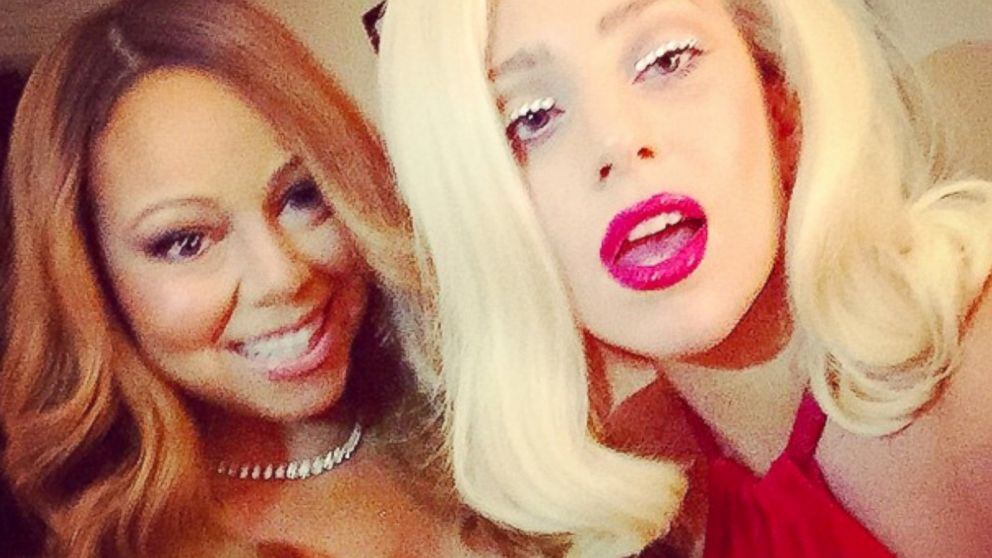 VIDEO: Meeting of the Divas: Mariah Carey and Lady Gaga Meet Backstage