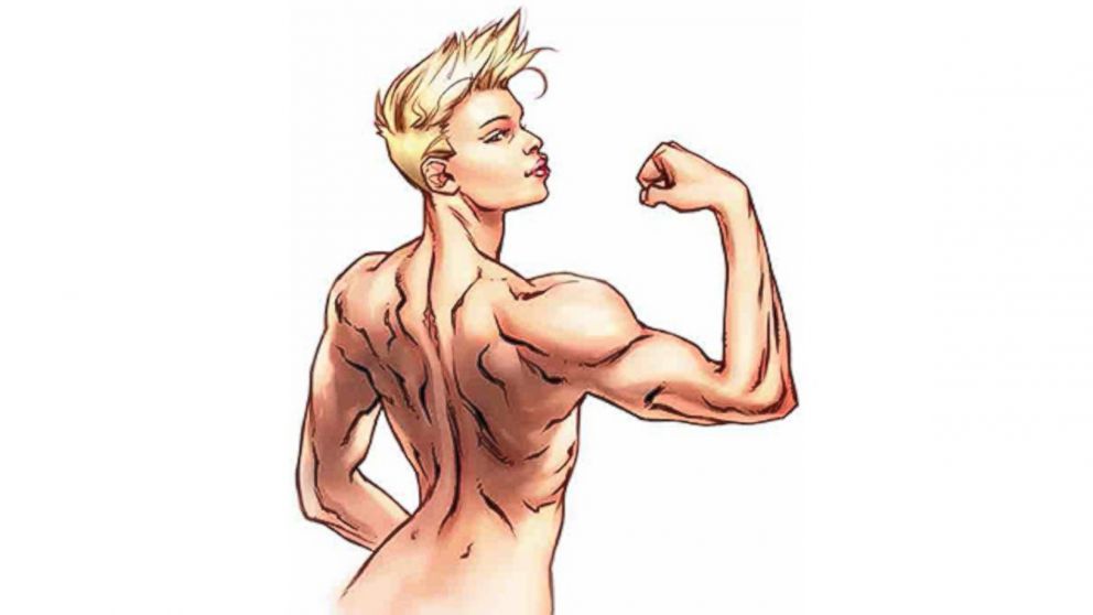 PHOTO: Captain Marvel for Marvel's Superheroes Body Issue.