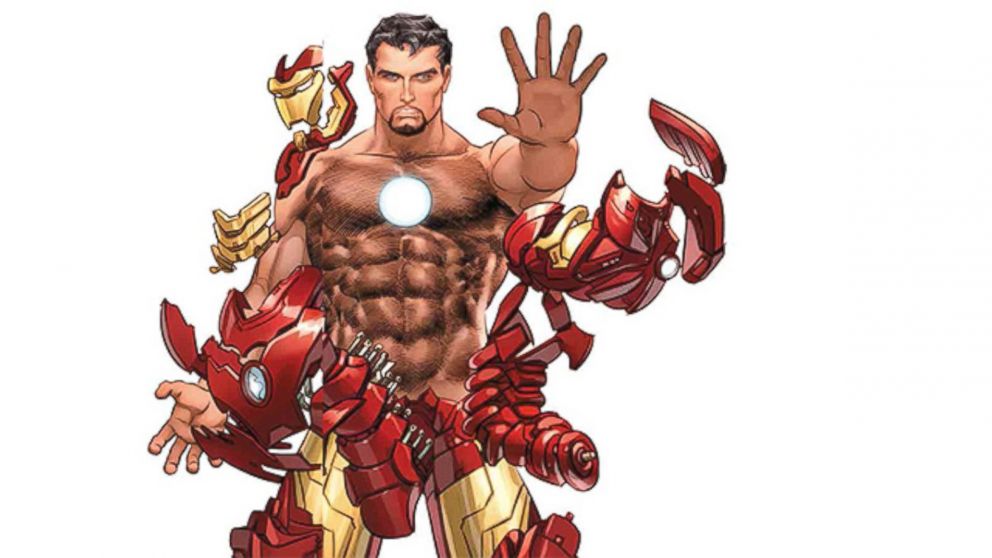 PHOTO: Ironman for Marvel's Superheroes Body Issue.