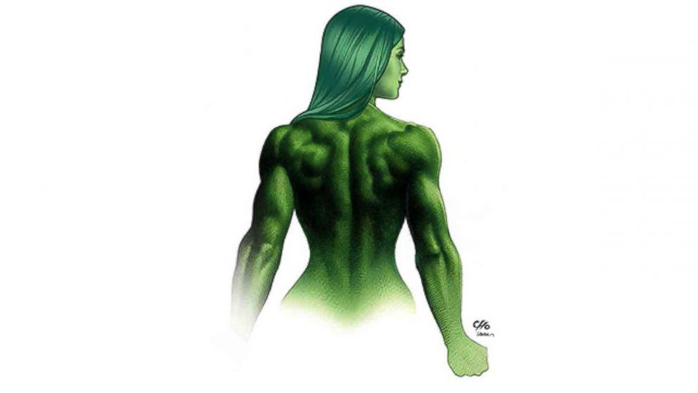 PHOTO: She-Hulk for Marvel's Superheroes Body Issue.