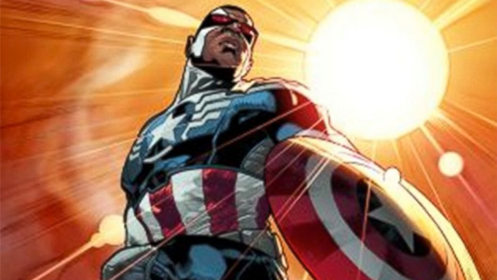 PHOTO: The new Captain America in the Marvel Comics.