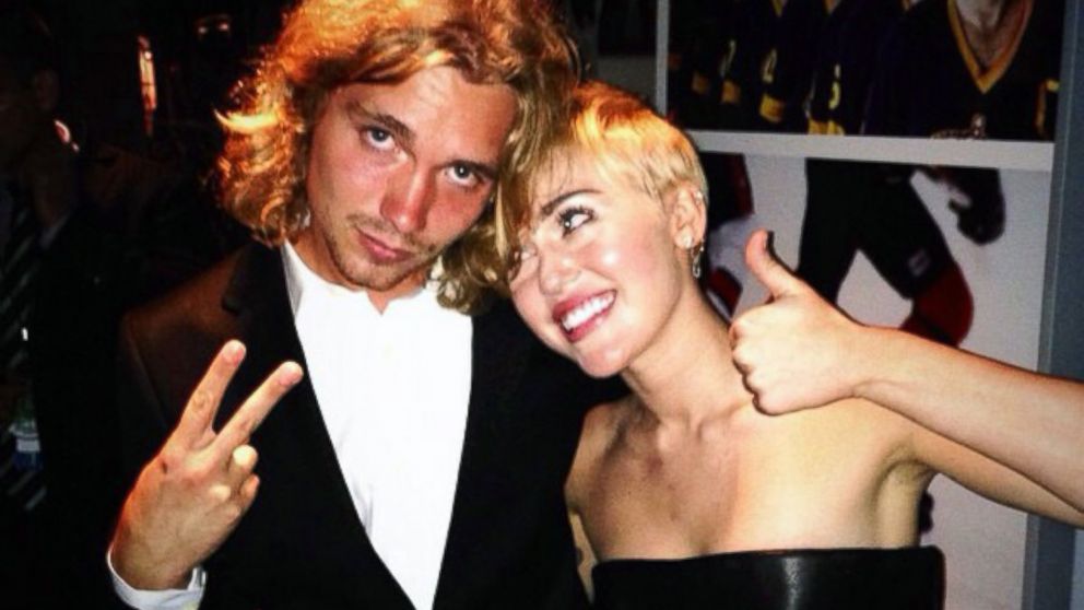 PHOTO: Miley Cyrus posted this photo to Instagram, Aug. 24, 2014, with the caption, "#myfriendsplace #VMAs2014 #mtv."