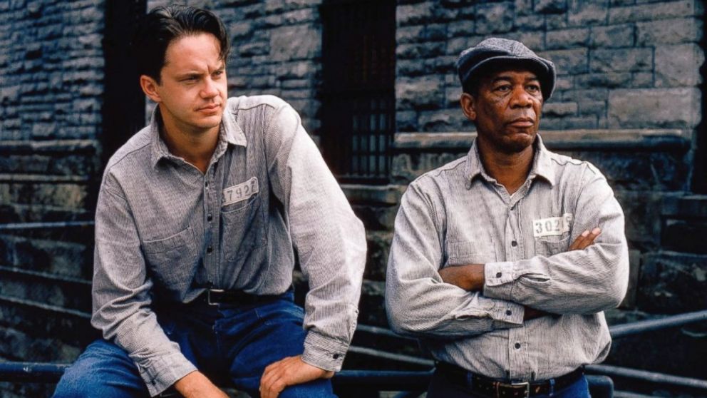 PHOTO: Still of Morgan Freeman and Tim Robbins in The Shawshank Redemption (1994)