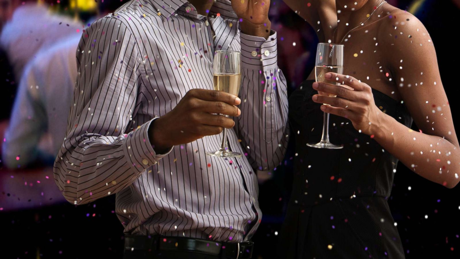 PHOTO: People celebrate New Years Eve in this undated stock photo.