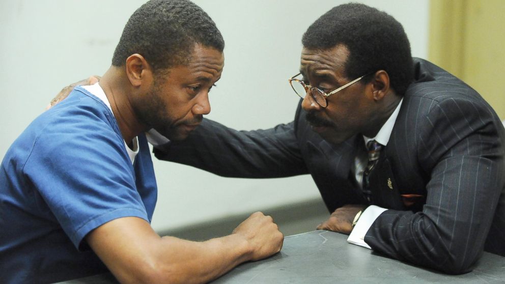 PHOTO:Cuba Gooding, Jr. as O.J. Simpson and  Courtney B. Vance as Johnnie Cochran in a scene from the TV miniseries,  "The People v. O.J. Simpson: American Crime Story."  
