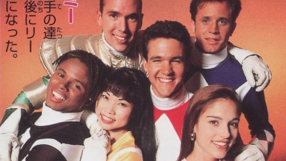 The original "Power Rangers" cast, circa 1993.