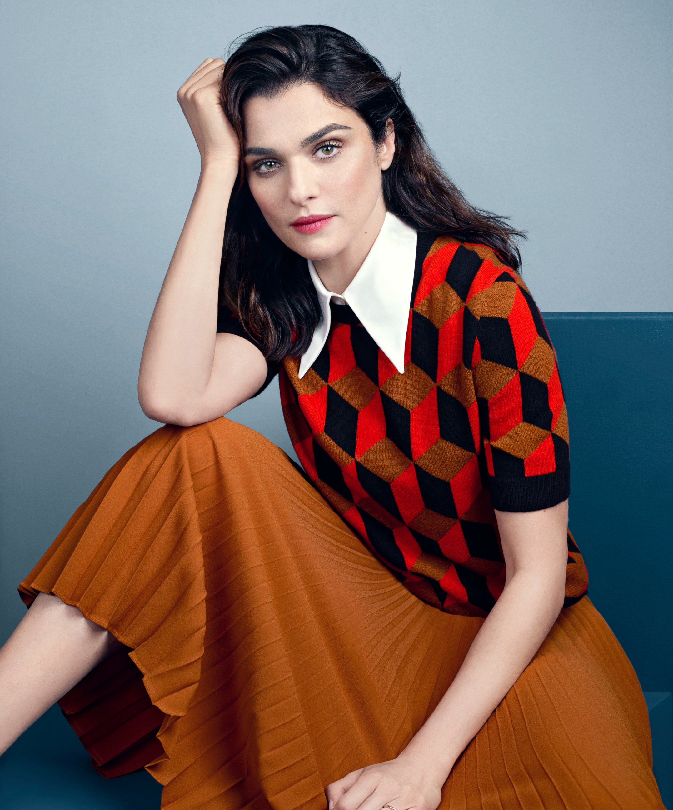 PHOTO: Rachel Weisz in MORE magazine.