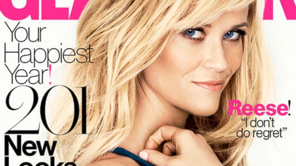 PHOTO: Reese Witherspoon is seen on the January cover of Glamour.