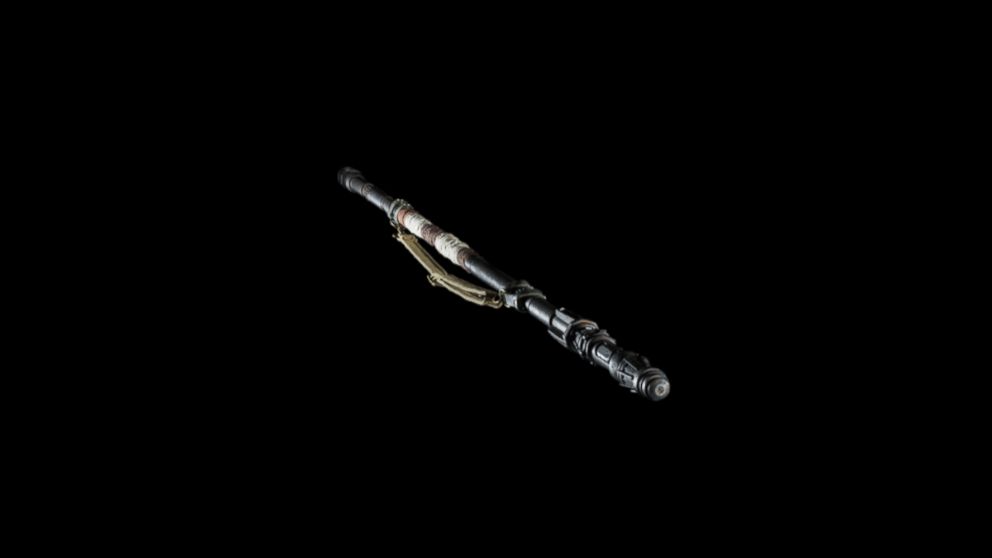 PHOTO: A replica of Rey's staff from "Star Wars: The Force Awakens."