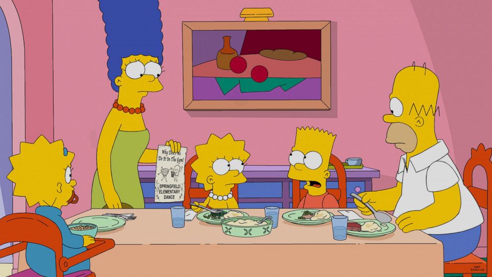 PHOTO: The Simpsons are seen in Season 26 in the episode "Bull-E."