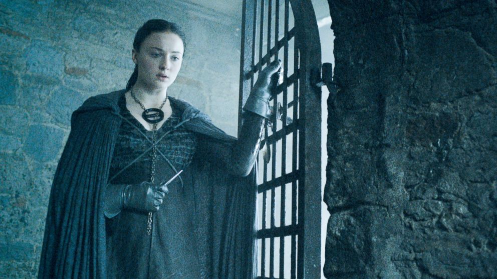 PHOTO: Sophie Turner, in a scene from the fifth episode of season five of Game of Thrones.