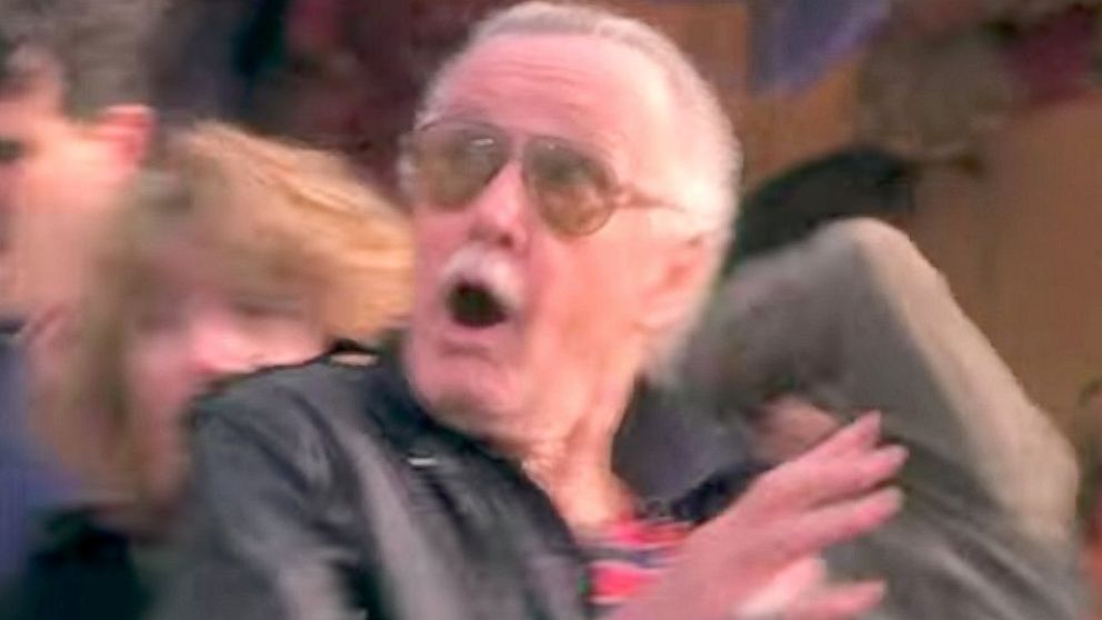 PHOTO: Stan Lee in a cameo scene from "Spiderman."