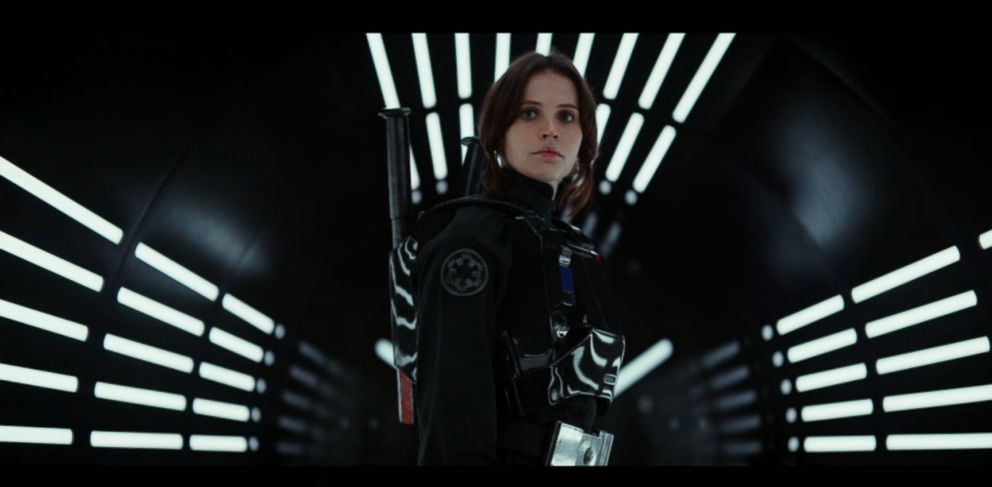 PHOTO: "Rogue One: A Star Wars Story" First trailer is seen here.