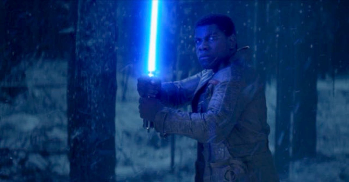 PHOTO: Scene from the new movie "Star Wars: The Force Awakens."