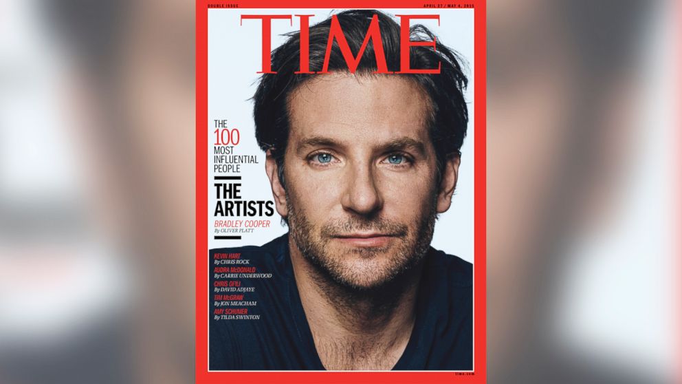 PHOTO: Bradley Cooper was named one of TIME's 100 most influential people in the world for the twelfth-annual TIME100.