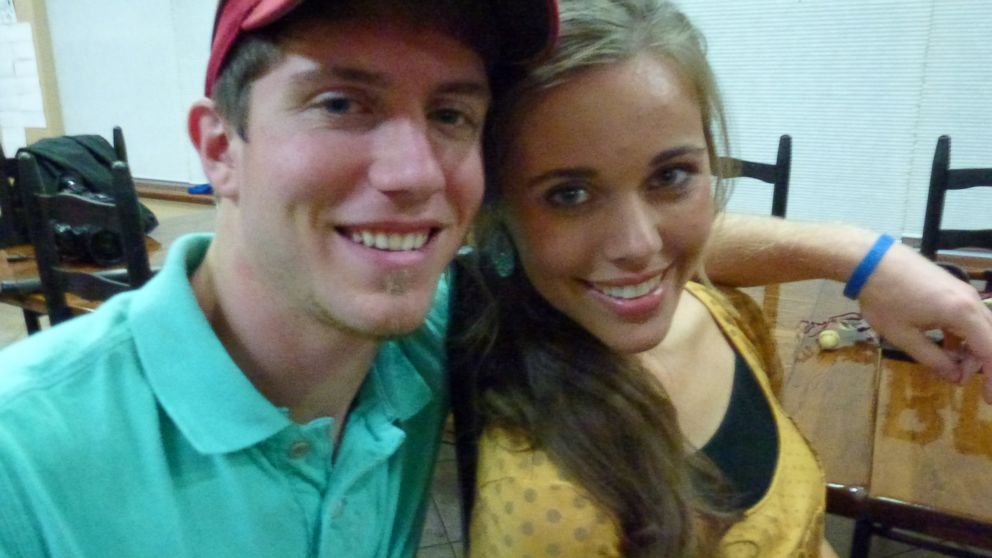 Ben Seewald and Jessa Duggar are seen in this undated photo.