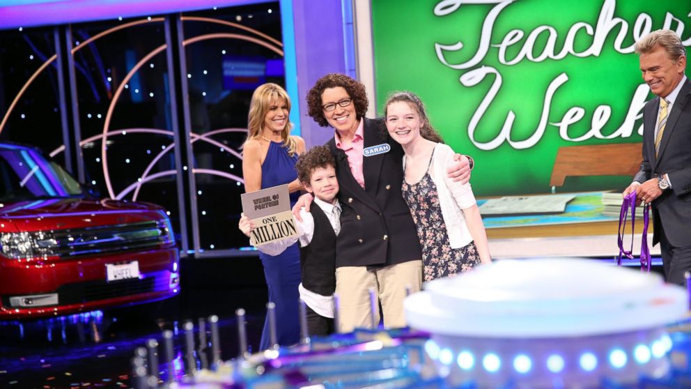 Math teacher Sarah Manchester won the $1 million grand prize on &quot;Wheel of Fortune.&quot; The episode aired Sept. 17, 2014.