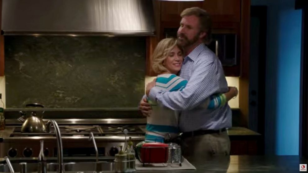Kristen Wiig and Will Ferrell in a scene from the Lifetime movie, "A Deadly Adoption."