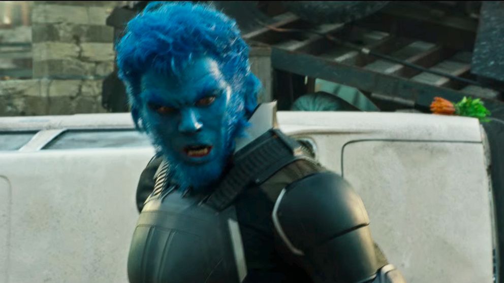 PHOTO:Nicholas Hoult appears as the Beast in a scene from "X-Men: Apocaolypse."  