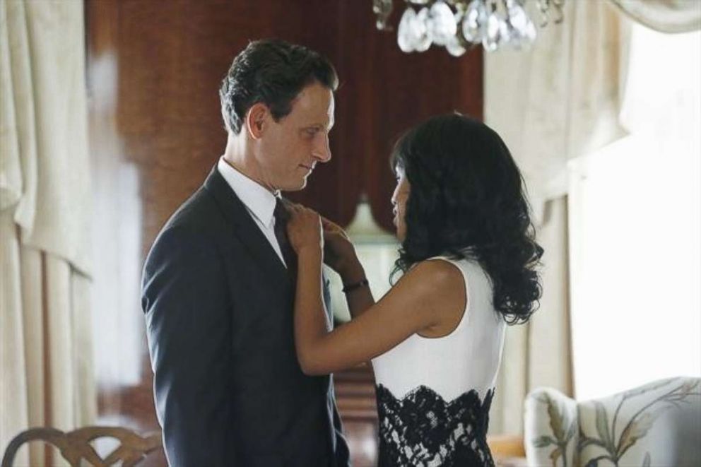 PHOTO: Tony Goldwyn and Kerry Washington in Scandal, Season 2, 2012.