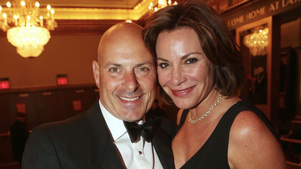 Tom D'Agostino and wife Luann de Lesseps, Feb. 9, 2017 in New York City.  