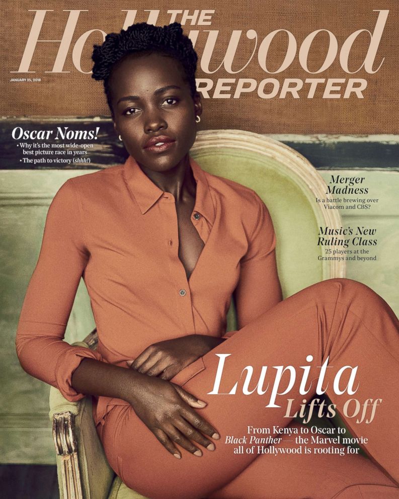 PHOTO: Lupita Nyong'o appears on the cover of the latest The Hollywood Reporter.
