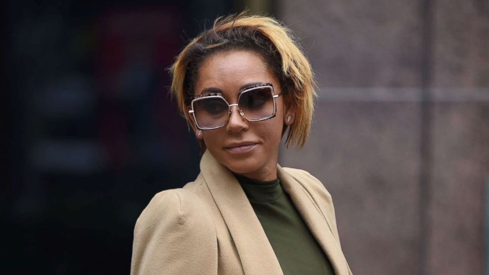 PHOTO: Melanie Brown (Spice Girl Mel B) leaves Los Angeles Superior Court Stanley Mosk Courthouse, in Los Angeles, Nov. 9, 2017. 