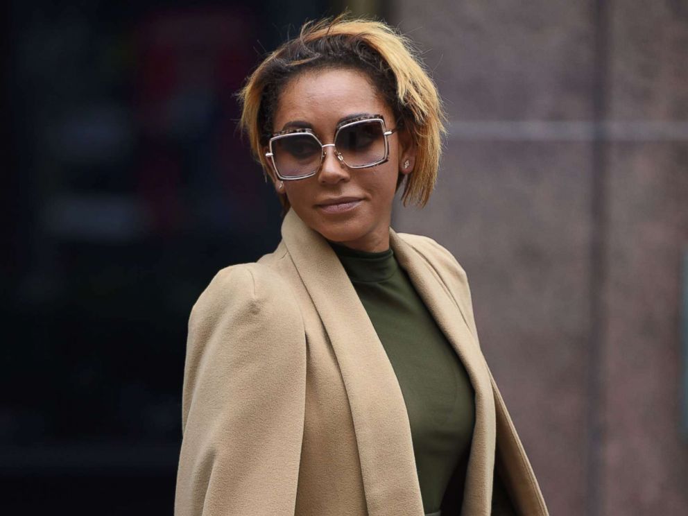 PHOTO: Melanie Brown (Spice Girl Mel B) leaves Los Angeles Superior Court Stanley Mosk Courthouse, in Los Angeles, Nov. 9, 2017.