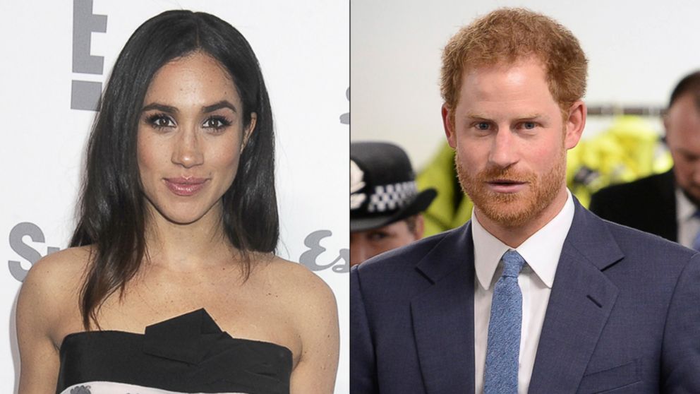 PHOTO: Meghan Markle attends the 2015 NBCUniversal Cable Entertainment Upfront, on May 14, 2015, in New York City | Prince Harry at the opening of Nottingham's new Central Police Station, on Oct. 26, 2016,   Nottingham, United Kingdom.