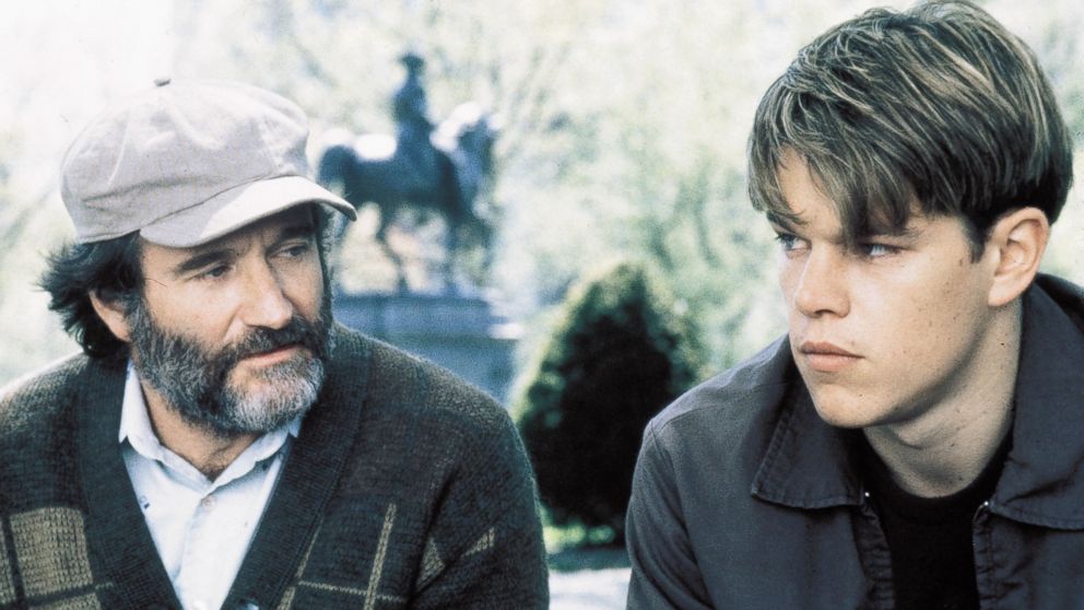 A scene from "Good Will Hunting," is seen here in 1997.