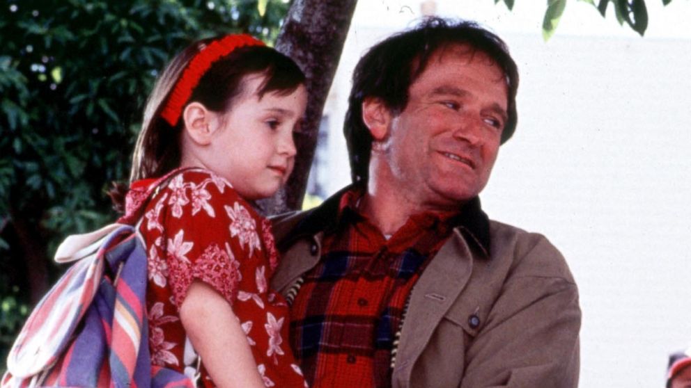 PHOTO: Mara Wilson, left, and Robin Williams, right, are pictured in a still from "Mrs. Doubtfire."