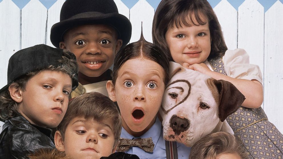 The cast of the 1994 film "The Little Rascals" are seen in this undated file photo. 
