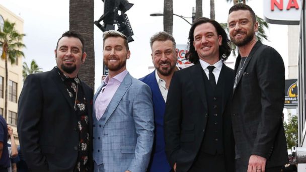 NSYNC reunites for the 1st time in 5 years for Hollywood Walk of Fame ...