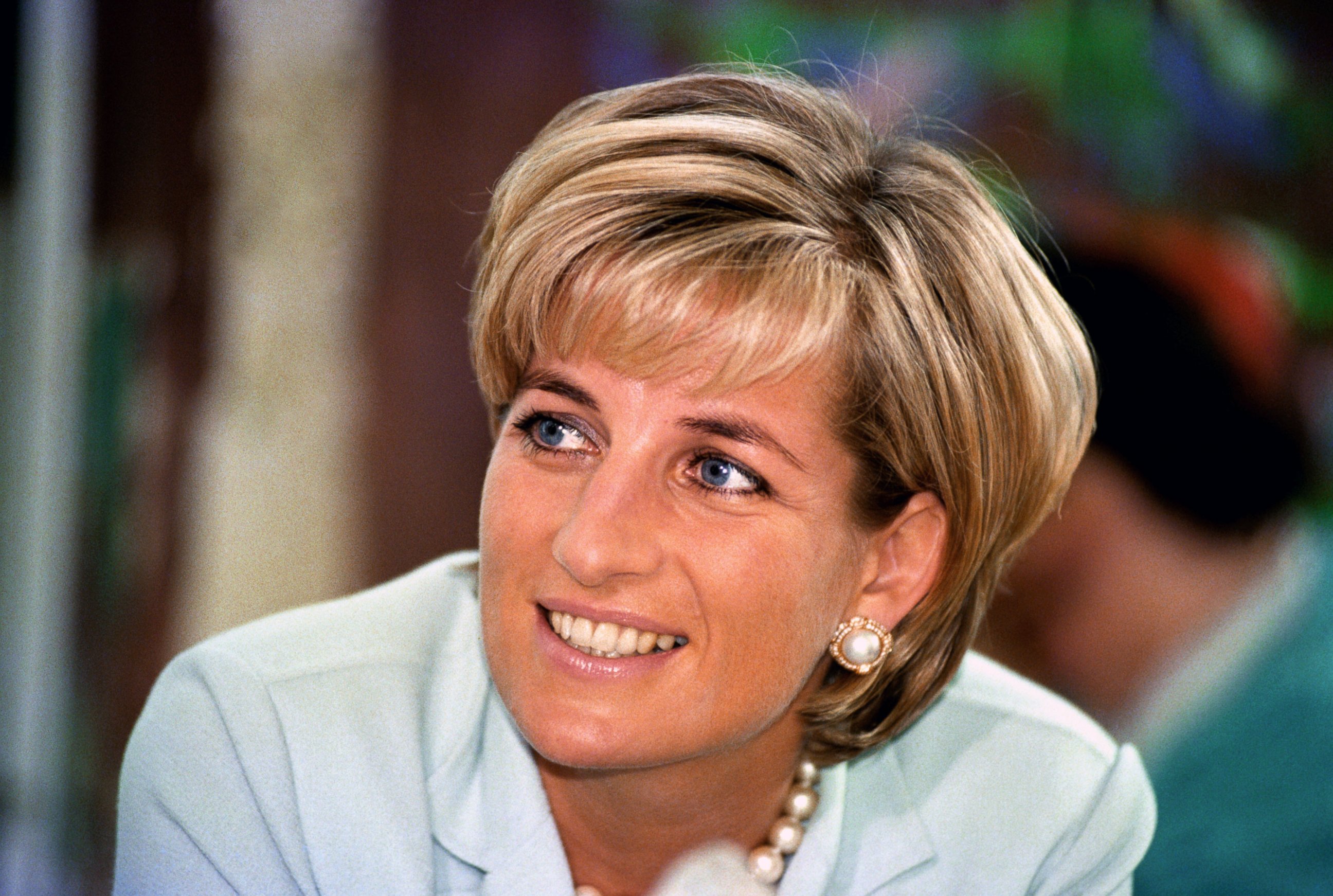 PHOTO: Diana, the Princess of Wales is pictured during her visit to Leicester, England, to formally open The Richard Attenborough Center for Disability and Arts, May 27, 1997.