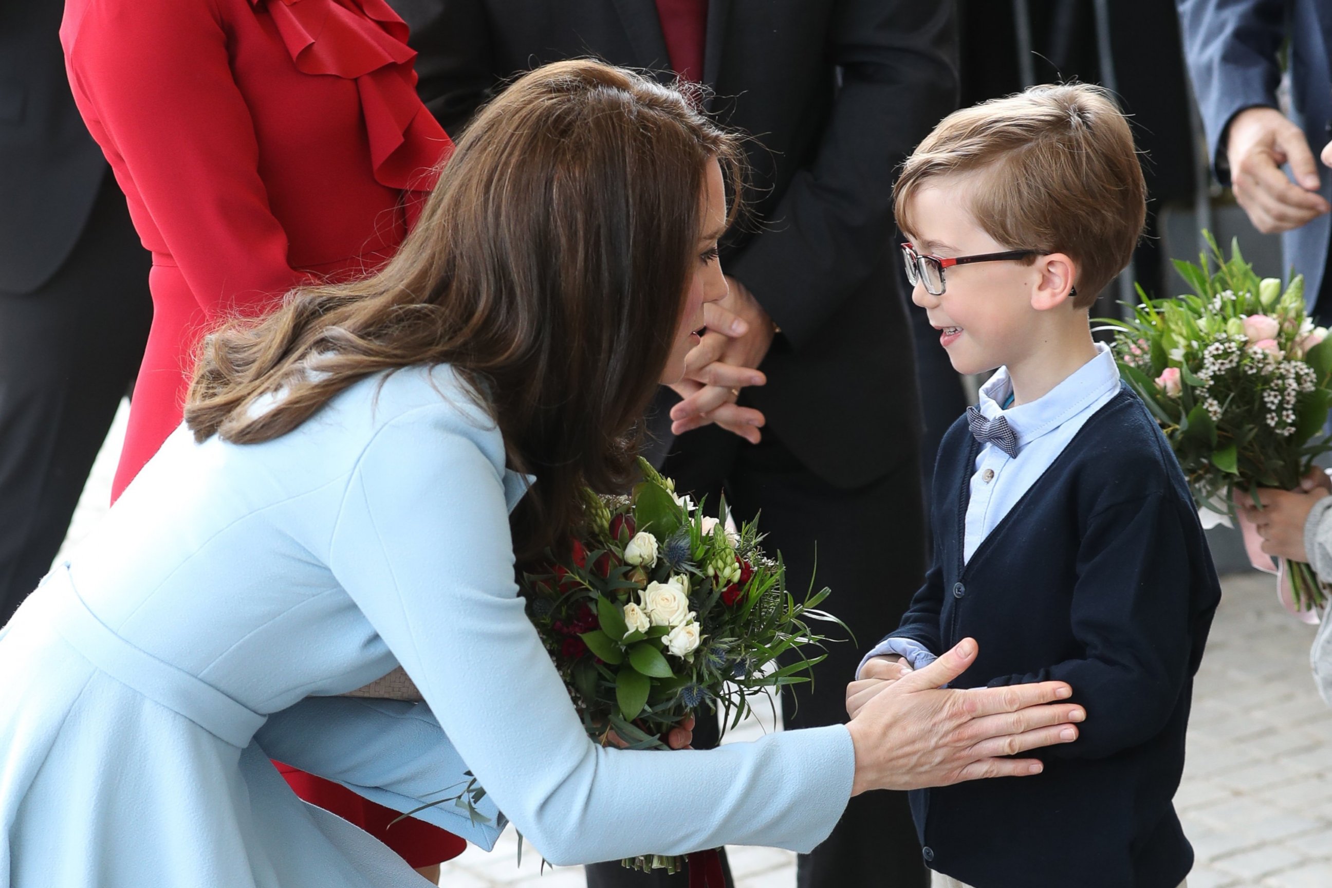 PHOTO: Catherine, Duchess of Cambridge, arrives at the Grand Duke Jean Museum of Modern Art  in Luxembourg, May 11, 2017.