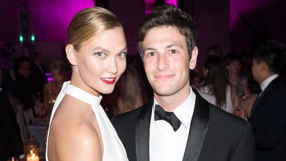 Karlie Kloss and Joshua Kushner at The Metropolitan Museum of Art's Costume Institute Benefit Celebrating the Opening of Manus x Machina: Fashion in an Age of Technology, Dinner, on May 2, 2016, in New York City.
