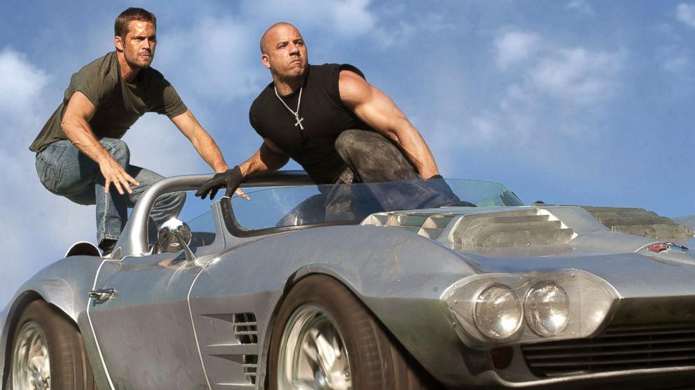 Paul Walker and Vin Diesel in Fast & Furious 5.

