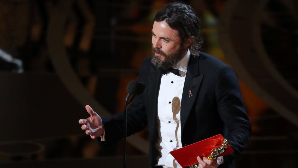 PHOTO: Casey Affleck speaks as he accepts the Oscar for Best Actor for "Manchester by the Sea."