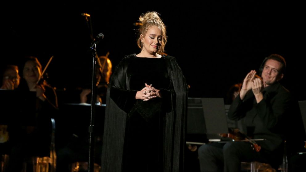 Why Adele started over her George Michael tribute at the Grammys