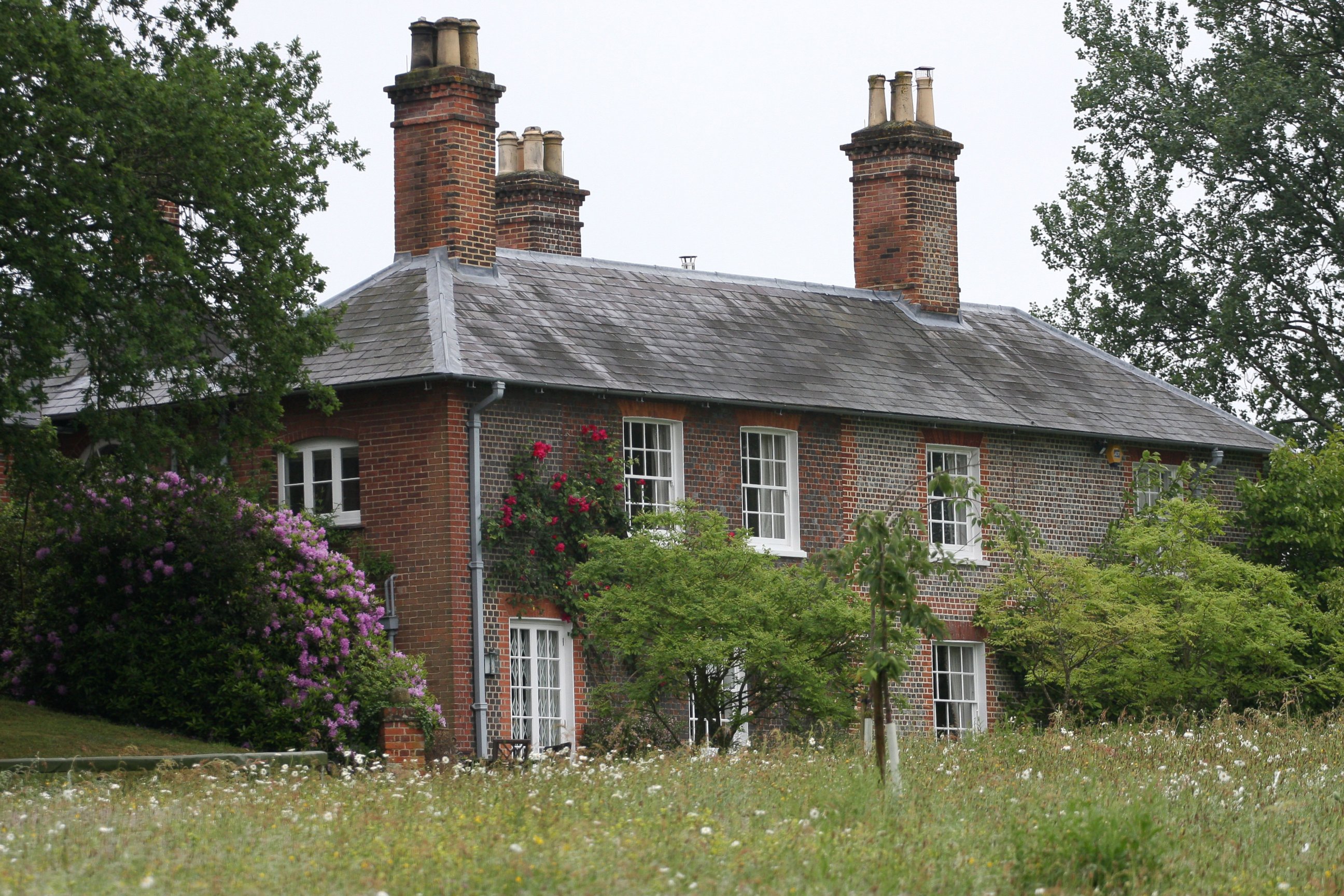 PHOTO: Bucklebury Manor, owned by Michael and Carole Middleton, is seen here. 