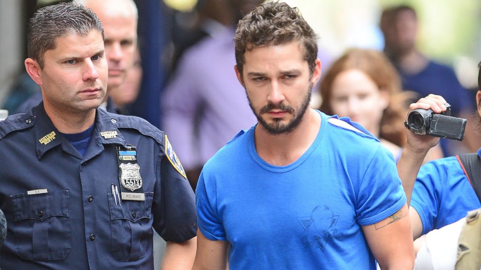 Shia Labeouf Posts Bail After Causing Disturbance At Broadway Show Nypd Abc News