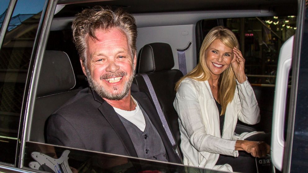 John Mellencamp and Christie Brinkley are pictured on Sept. 16, 2015 in New York City.